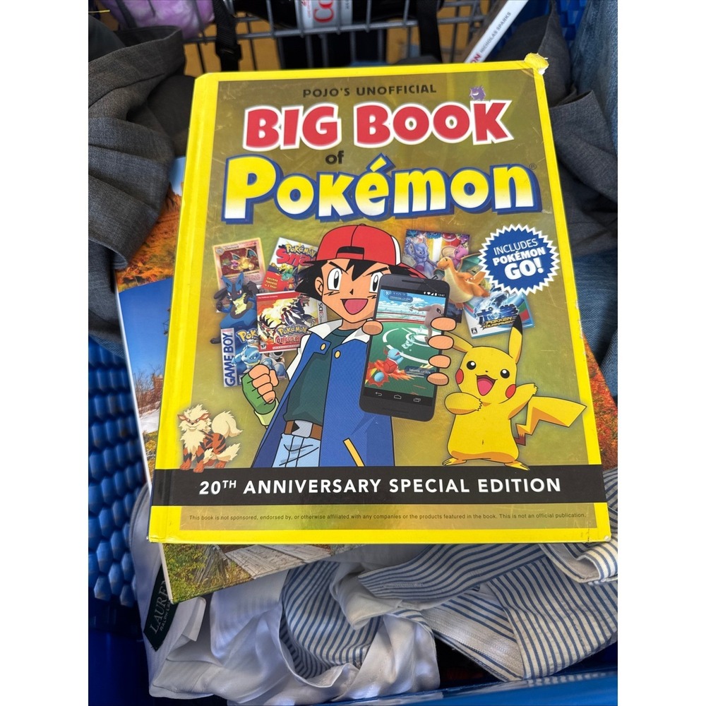 Pojo's Unofficial Big Book of Pokemon 20th Anniversary Special Edition Guide